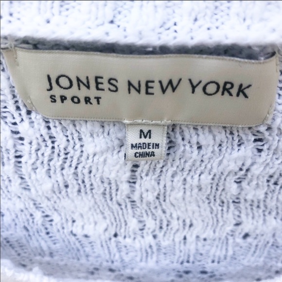 JONES OF NEW YORK SPORT WHITE SWEATER - SZ… - Picture 4 of 4